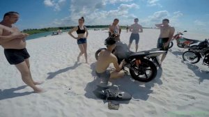 Мотопутишествие на китайском мотоцикле в Вольногорск (Часть2)