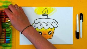 ТОРТИК просто рисуем _ Урок рисования для детей .
