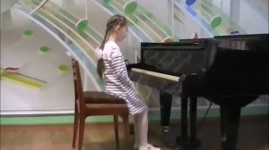 Бах Мал.  прелюдия Бургмюллер Грация исп.  Кузьмина А.