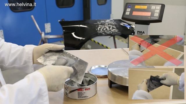 SOLL ALU Aluminum putty смотреть онлайн