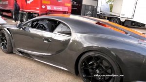 The BEAST, $4Million Bugatti CHIRON SUPER SPORT Startup, sound and driving!