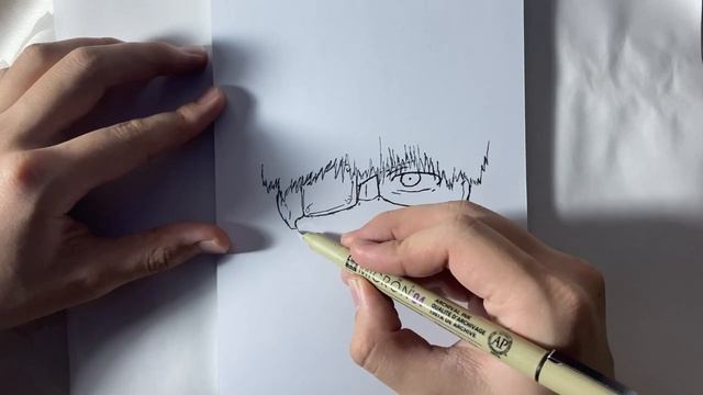 Как нарисовать Канеки из токийского гуля смотреть онлайн