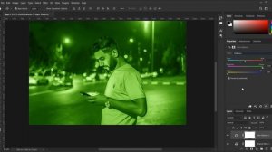 Как сделать эффект ночного видения в Photoshop | How to make a night vision effect in Photoshop