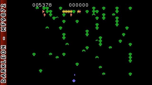 TI-99/4A - Centipede © 1983 Atari - Gameplay смотреть онлайн