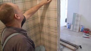 Дверь, облицовка плиткой ч.4