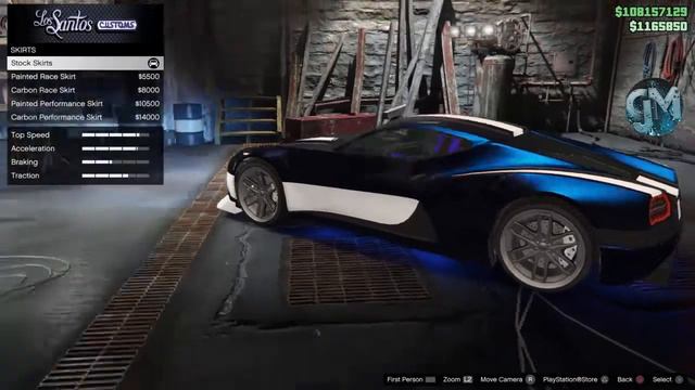 GTA 5 Online Podium Vehicle Customization (Coil Cyclone)