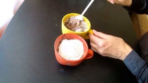 Идея для быстрого завтрака - шоколадный кекс в чашке без яиц  за 5 минут -  это реальность.