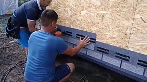 Монтаж хауберк Технониколь shinglas