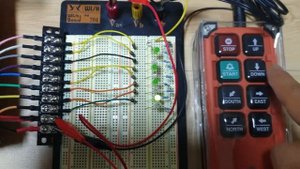 DIANQI F21-E1 Wireless Industrial Remote Controller Switches Test Hoist Crane Control Lift Crane
