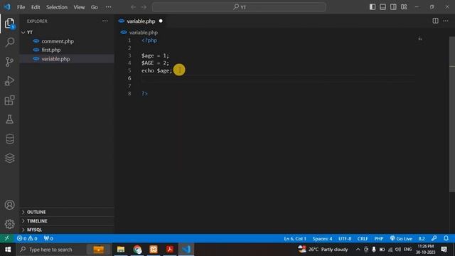 PHP Variables | how to make variables in php |  php course | coding community #phpcourse #phpcourse