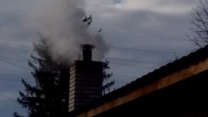 Колпак на дымоход наглядный пример.