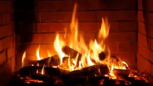 расслабляющая музыка на фоне камина 1 час  приятного просмотра Rilaks musik