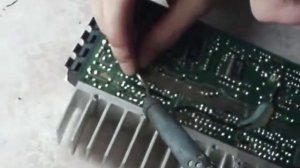 Ремонт домашнего кинотеатра Elenberg HT-125 | Замена TDA7265 |