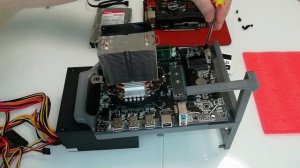 Открытый стенд на 3Д принтере. Распечатал стенд для ПК.