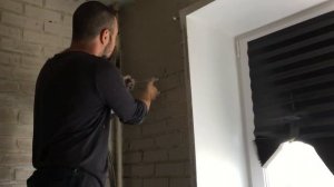 Декоративные кирпичи своими руками.Loft кирпич. покраска холодильника  с баллончика
