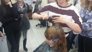 Женская стрижка "Каскад". Технология выполнения. Мастер-класс. (Сокращенная версия)