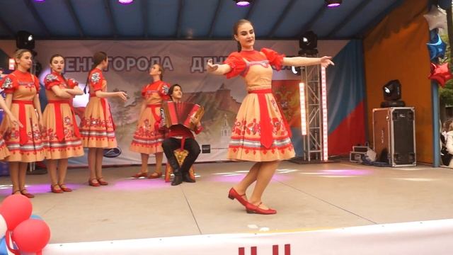 День города 2018  выступление в  Парке Культуры Танец  Проходка 2018