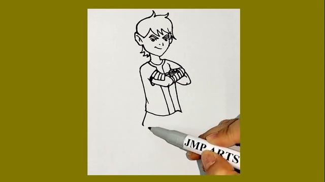 How to draw  Ben 10
