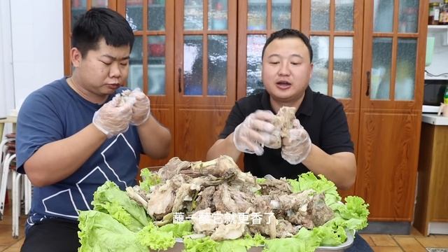 十五斤羊肉，阿强做“手把羊肉”，软烂脱骨大口吃肉真过瘾｜Mukbang【cram阿强】