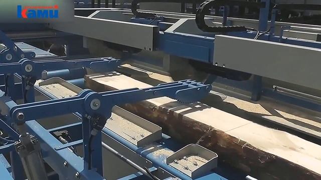 Лесопильная линия Walter для паллетной заготовки - Переработка круглого леса в обрезную доску смотреть онлайн