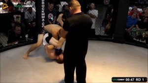 Hardrock MMA 83 Fight 5 Andrew Lenz vs Josh Calvert 125 Ammy