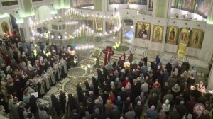 Постриг в иноки послушника монастыря Виктора Гридчина