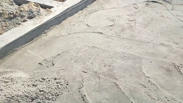 #Стяжка черновая. Подготовка. обратная отсыпка.