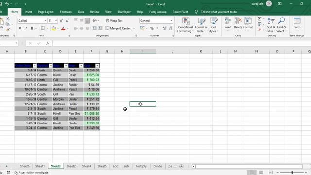 Basic Excel Part-2   |full excel course in hindi|Excel Tutorial for Beginners in Hindi|excel formul