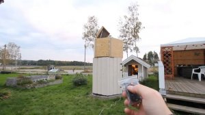 DIY Telescope observatory rotation motor and door remote control