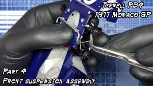 Сборка Tyrrell P34 1/20  часть 4