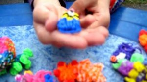 МОЯ КОЛЛЕКЦИЯ ФИГУРОК №2 из Резинок Rainbow Loom.