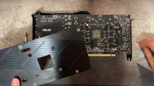 ASUS 5600 XT EVO OC thermal pad mod