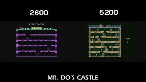 All Atari 2600, 5200 & 7800 Games Compared Side By Side
