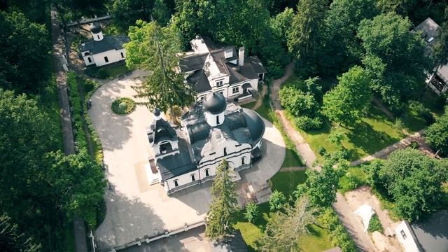 Сергиевский храм 4К. Поселок Семхоз, Сергиево Посадский район. смотреть онлайн