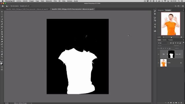 Cómo cambiar el color de la ropa con Photoshop смотреть онлайн