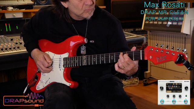 Max Rosati plays his new DRAP MR CLEAN for AMPERO II !!! смотреть онлайн