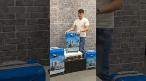 Чемодан из поликарбоната Самолет!Дом Чемоданов!Как выбрать чемодан?Лучший магазин чемоданов!