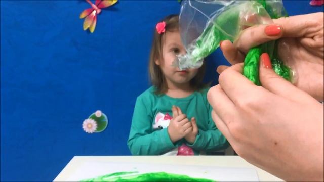 Как сделать лизуна или жвачку для рук.Hand dum смотреть онлайн