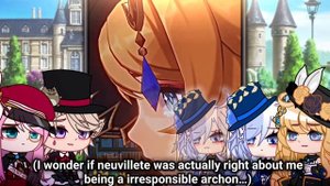 Fontaine react to Neuvilette Tiktoks | Genshin Impact react | Gacha Life 2