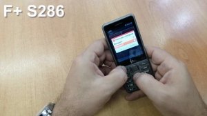 F+ S286 Incoming Call and Ringtones. Входящий вызов и мелодии звонка