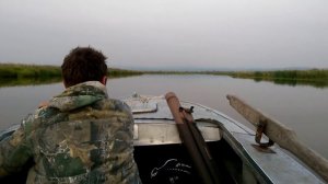 Дельта Селенги (острова), рыбалка на Прогресс-2 и Yamaha 55
