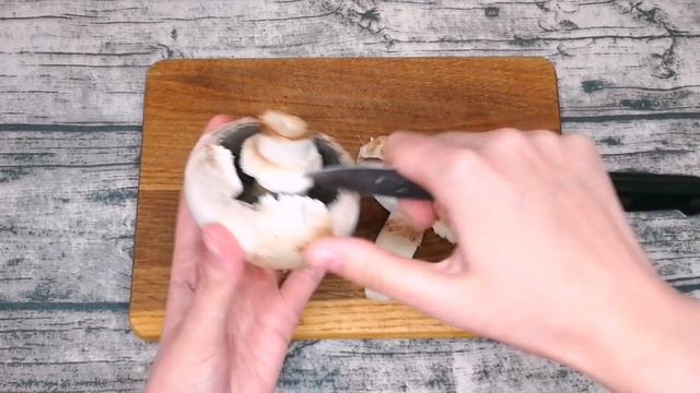 ОЧЕНЬ Вкусные Фаршированные ШАМПИНЬОНЫ приготовленные НА ПАРУ. смотреть онлайн