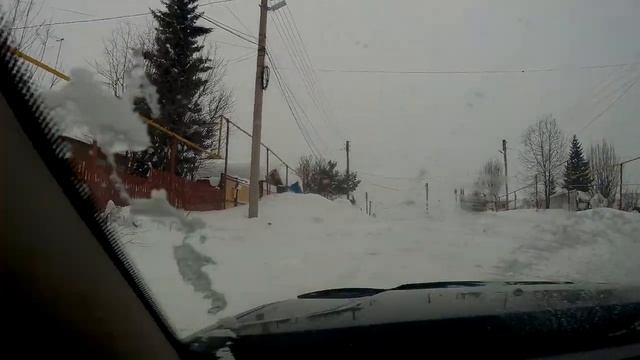 Ниссан Террано и глубокий снег в гору! смотреть онлайн