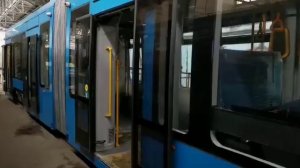 В Новокузнецке обкатывают новый трамвай «Кузбасс»