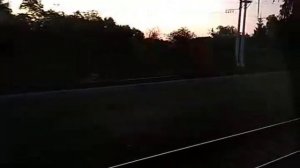 Проследование станции Спирово утром