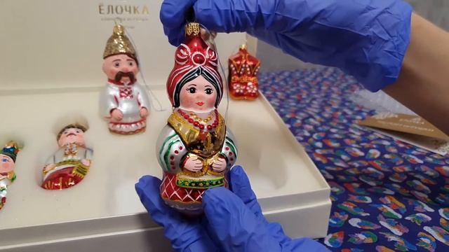 Набор ëлочных игрушек "Черевички" (Ëлочка)