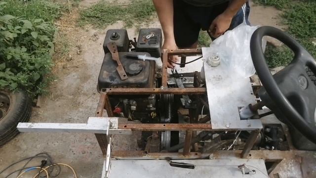 #минитрактор доработка тормозной системы смотреть онлайн