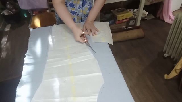 ??♥️Брюки из муслина. Раскрой изделия.