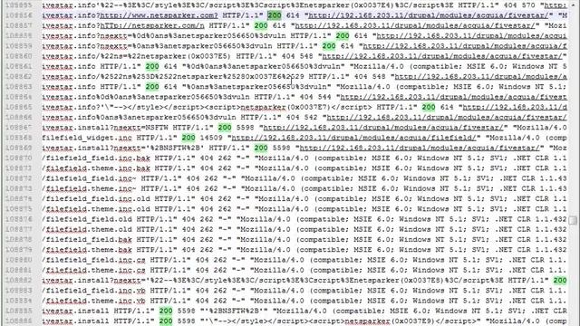 Reading system log files looking for hacking activity смотреть онлайн
