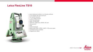 Leica Flexline TS03 TS07 TS10 Comparison